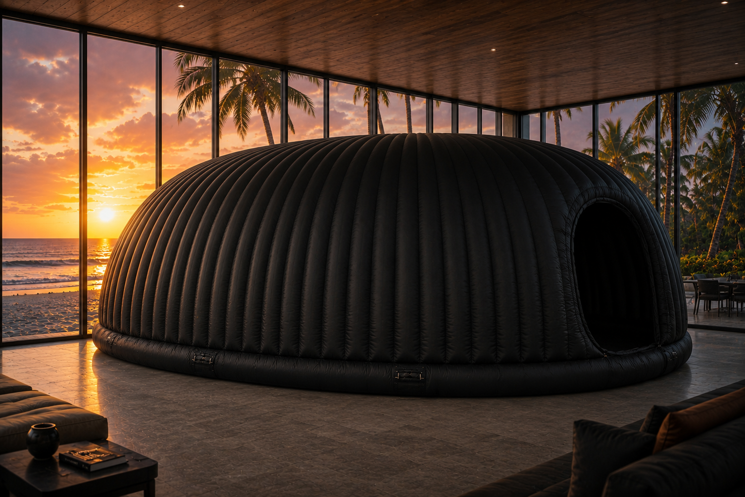 Snug Yoga heated pod